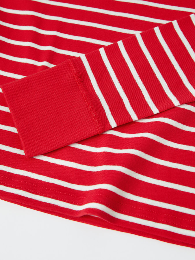 Långärmad vuxen t-shirt randig Långärmad vuxen t-shirt randig