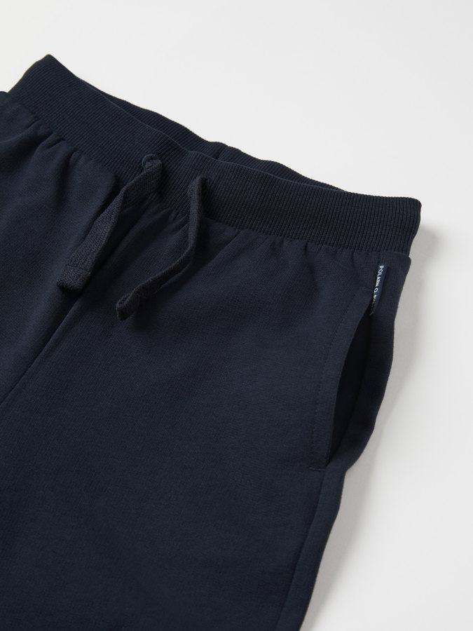 Mjukisbyxa med fickor enfärgade Mjukisbyxa med fickor enfärgade