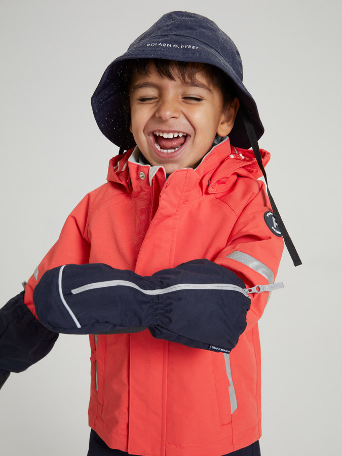 Skalvantar med dragkedja Skalvantar med dragkedja