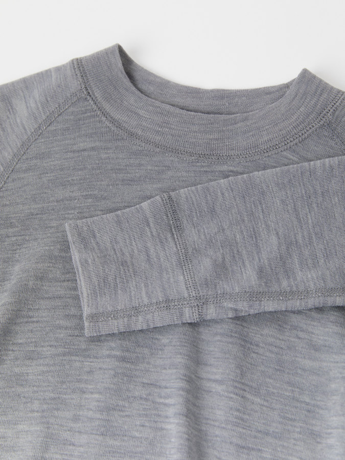 Långärmad tröja merinoull Långärmad tröja merinoull