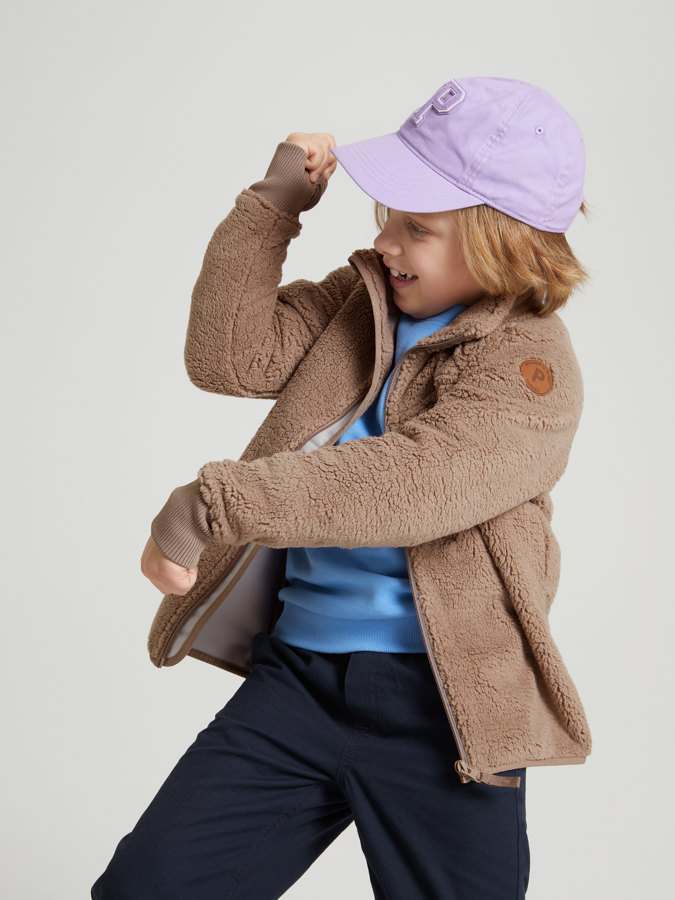 Vindtät pilefleecejacka