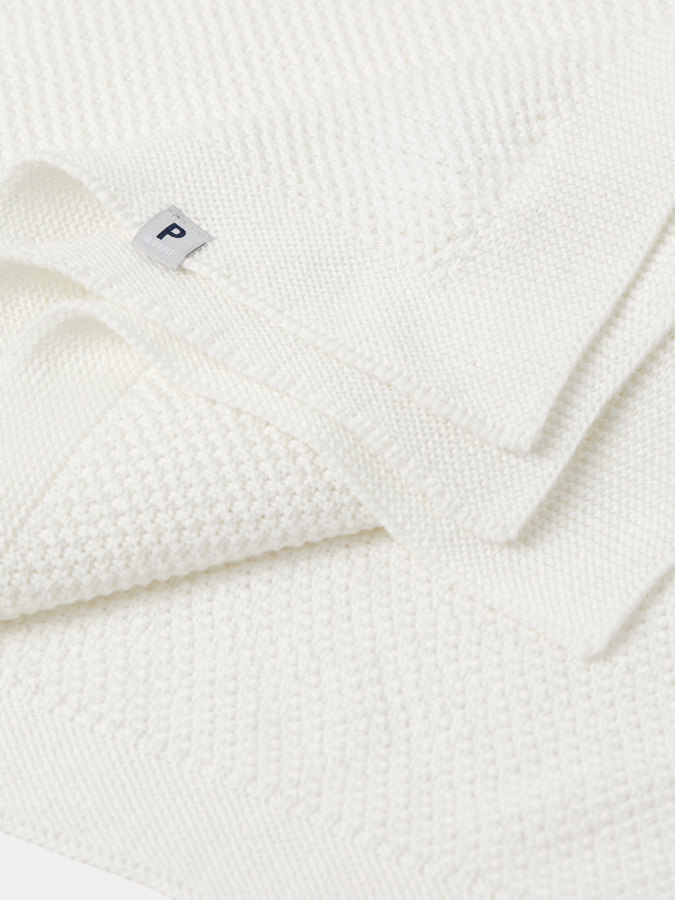 Stickad filt Stickad filt