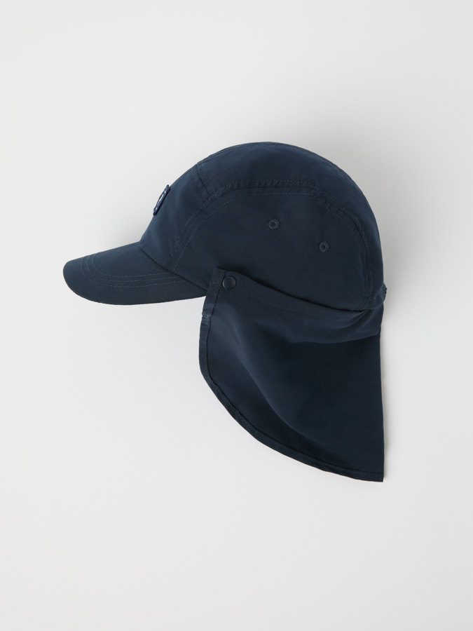 Vävd UV-keps med nackskydd