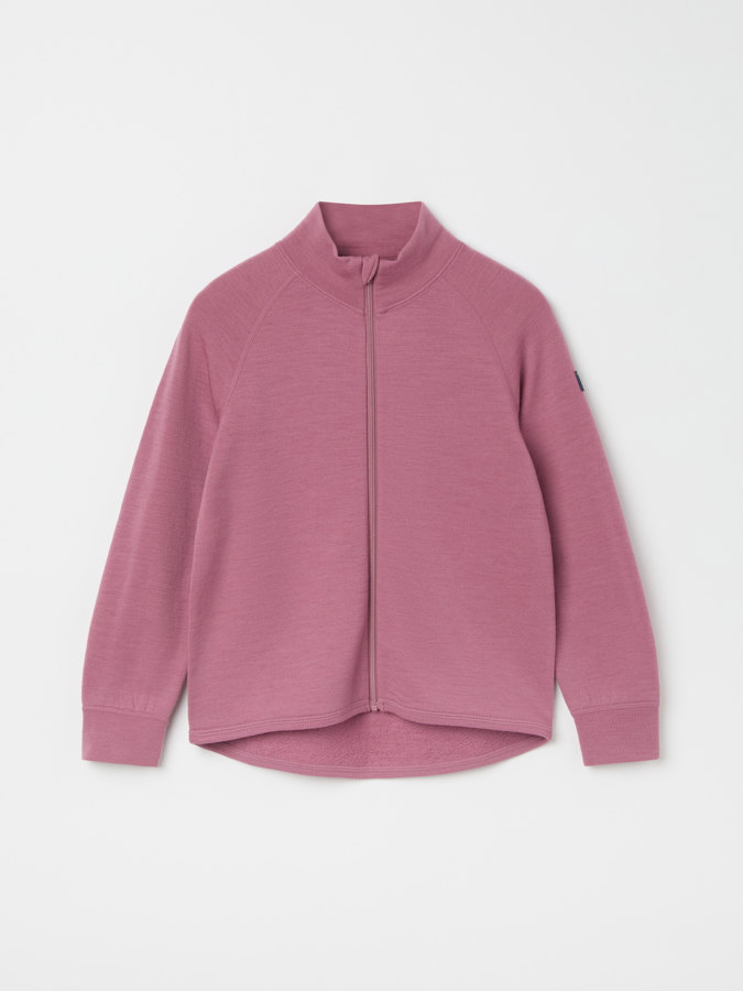 Jacka ullfrotté i merino Jacka ullfrotté i merino