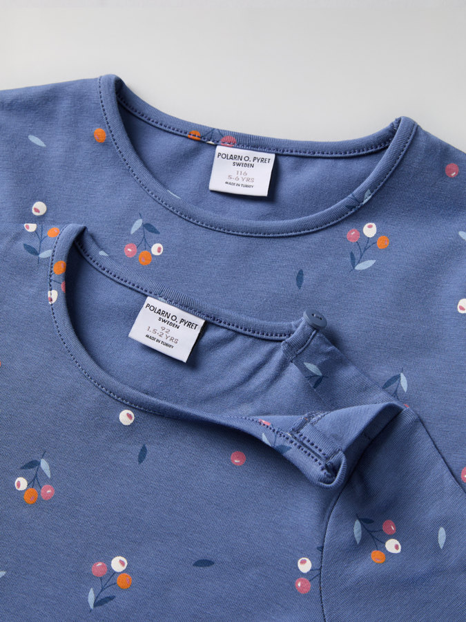 Långärmad t-shirt blommig Långärmad t-shirt blommig