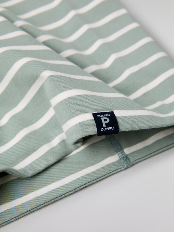 Trikå tubhalsduk randig