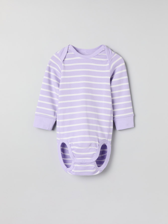 Body med omlottlagda axlar randig Body med omlottlagda axlar randig