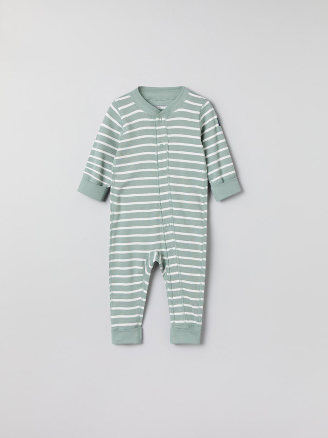 Trikåoverall randig Trikåoverall randig