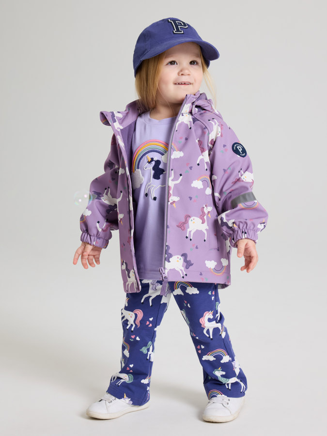 Utsvängda trikåbyxor enhörning Utsvängda trikåbyxor enhörning