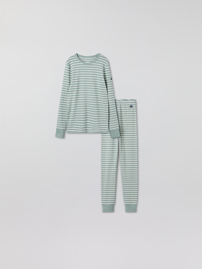 Vuxenset med byxa och tröja randigt Vuxenset med byxa och tröja randigt