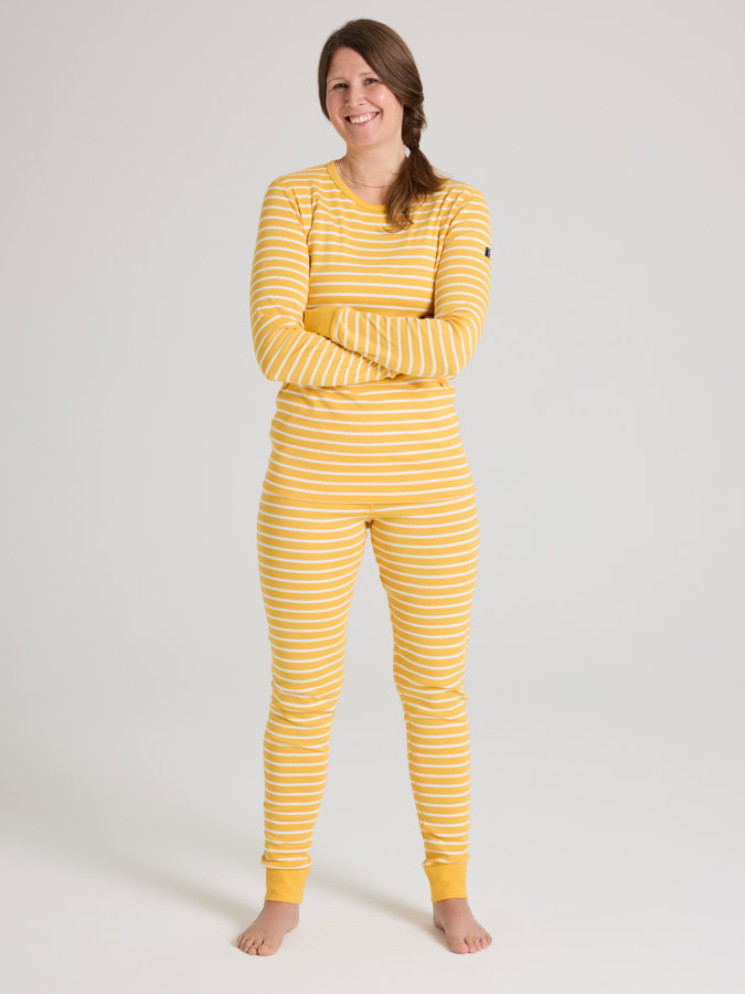 Vuxenset med byxa och tröja randigt Vuxenset med byxa och tröja randigt