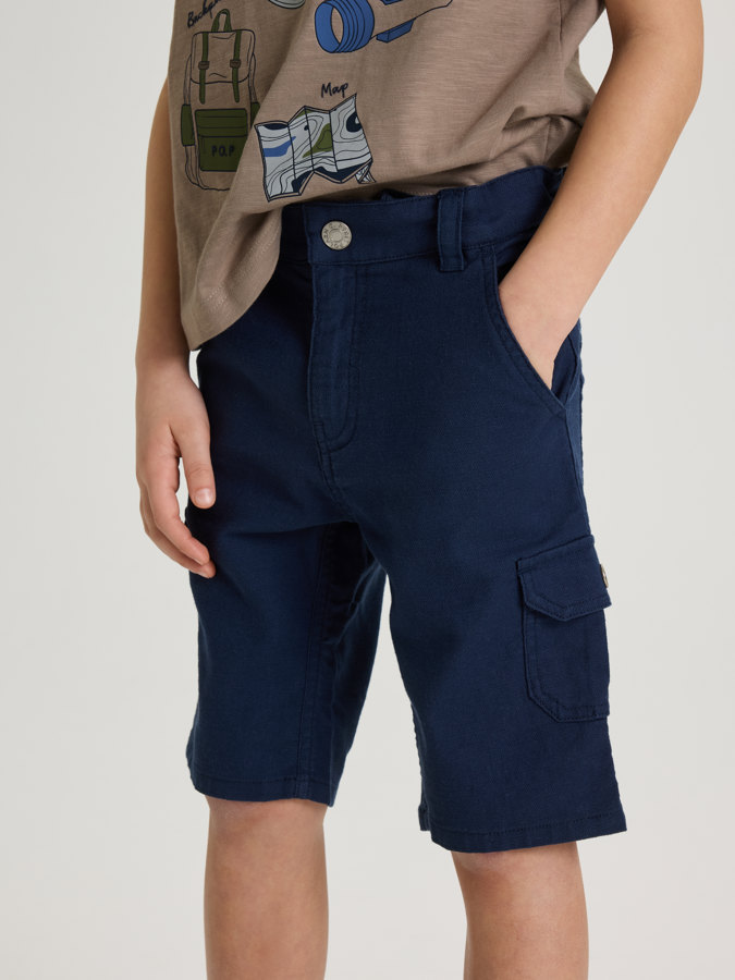 Vävda cargoshorts Vävda cargoshorts