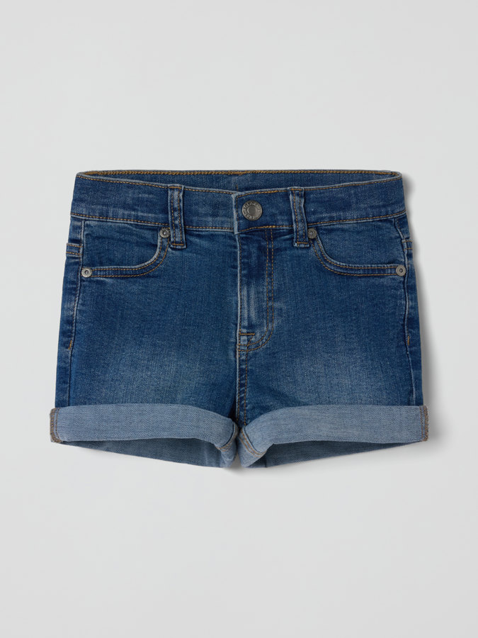 Jeansshorts med fickor