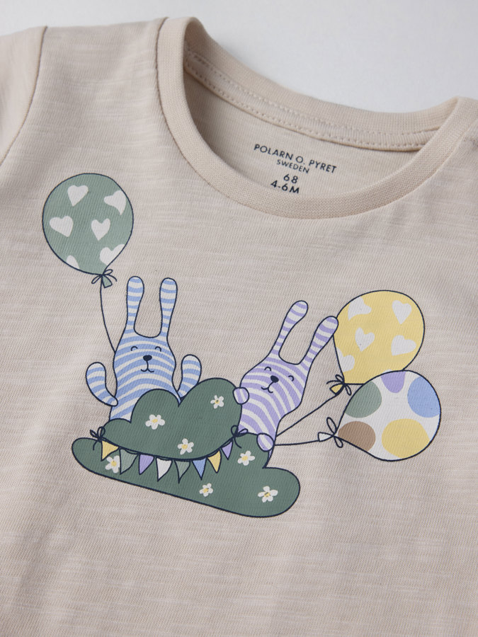 Kortärmad tröja kanin Kortärmad tröja kanin