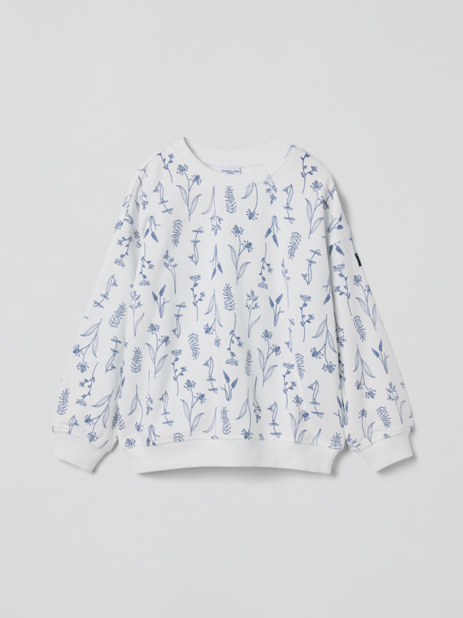 Sweatshirt blommor