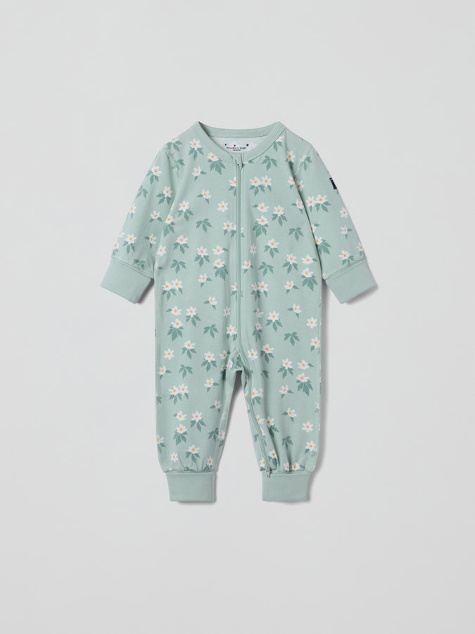 Pyjamasoverall blommor Pyjamasoverall blommor