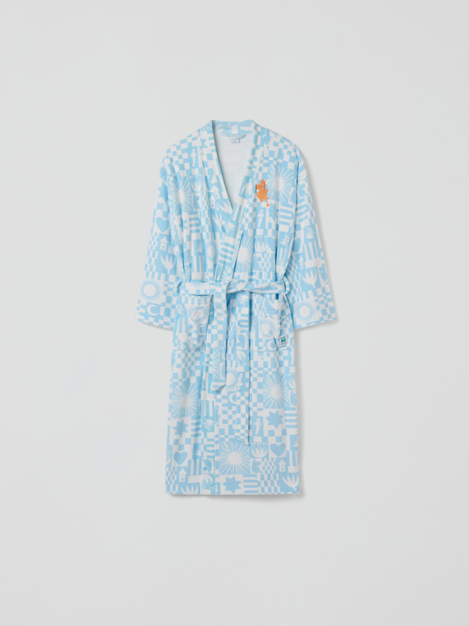 Vuxen morgonrock Mumin