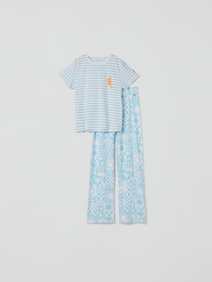 Kortärmad vuxen pyjamas Mumin Kortärmad vuxen pyjamas Mumin