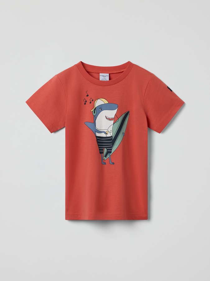 T-shirt printad