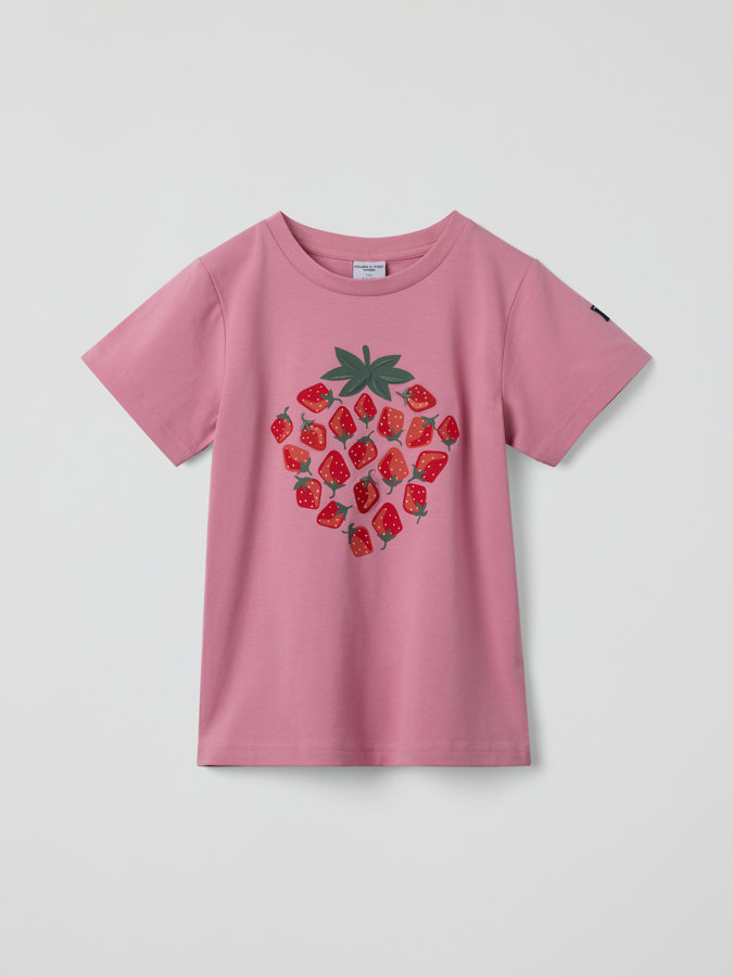 T-shirt jordgubbe