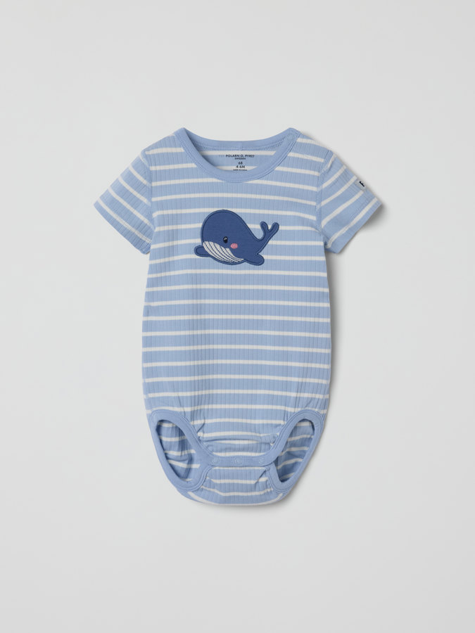 Kortärtmad body med applikation val Kortärtmad body med applikation val