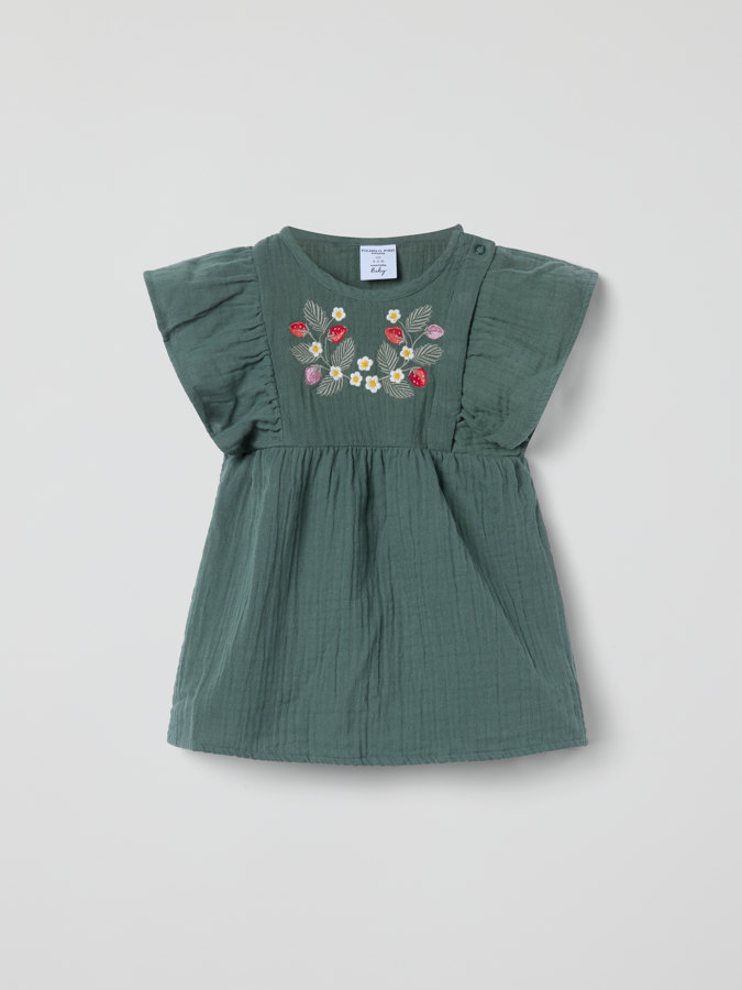 Klänning med volanger Klänning med volanger