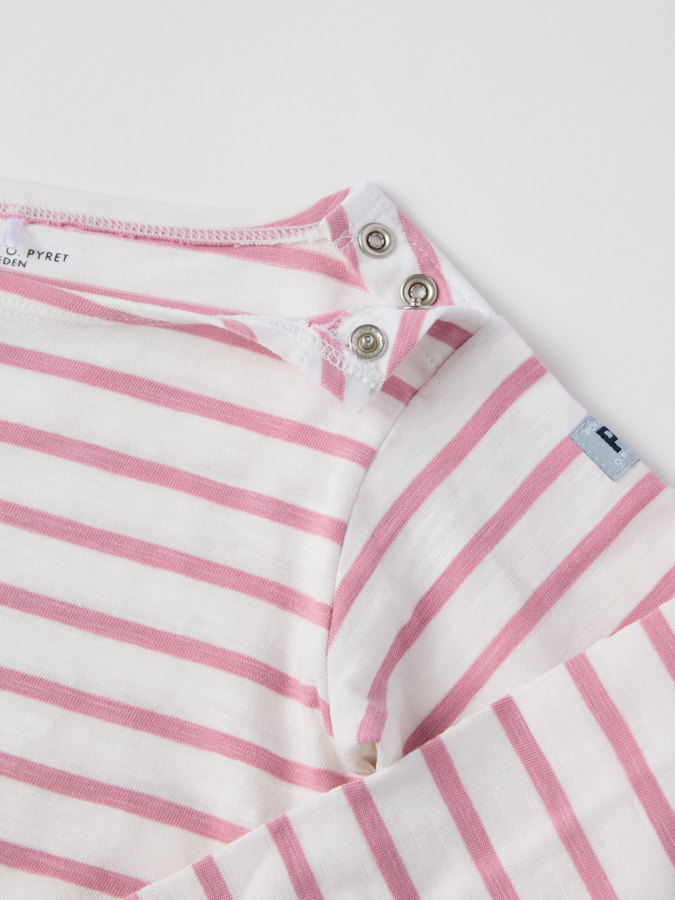 Set med tröja och shorts randigt Set med tröja och shorts randigt