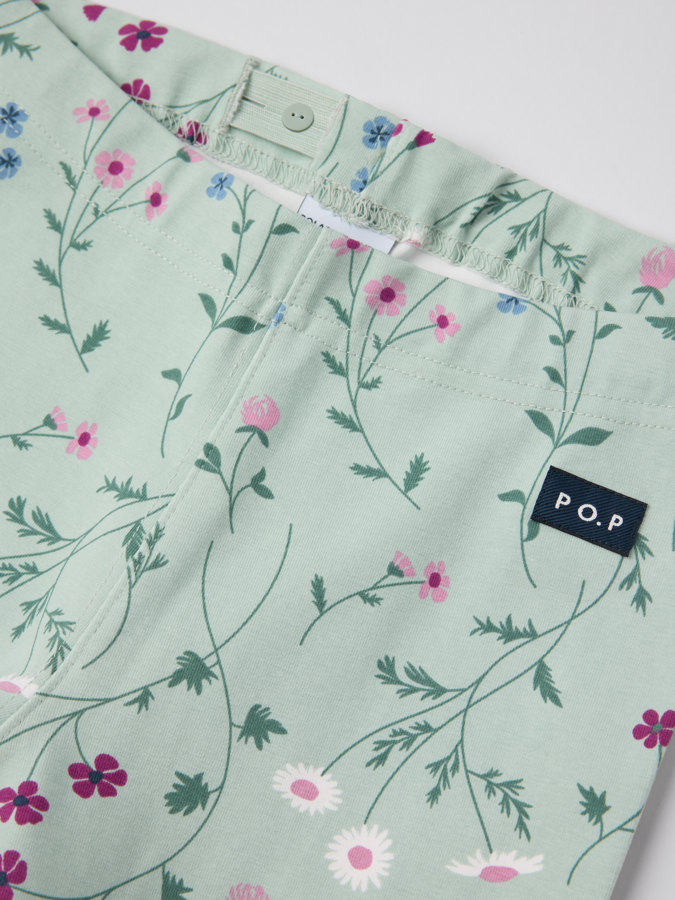 PLAY leggings blommiga