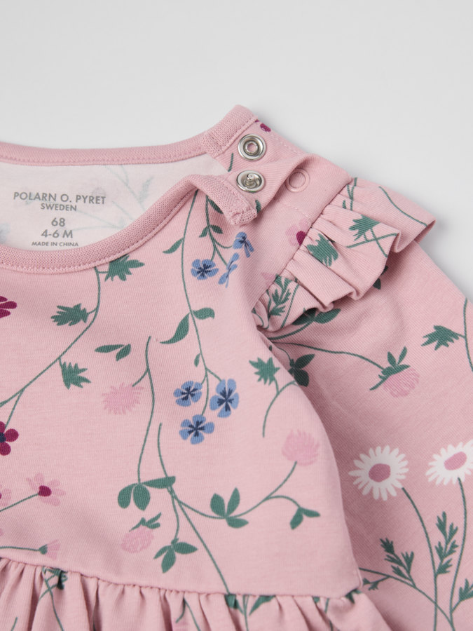 Klänningsbody blommig Klänningsbody blommig