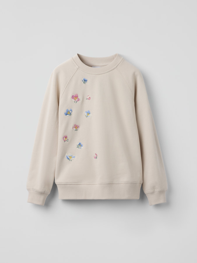 Sweatshirt blommor