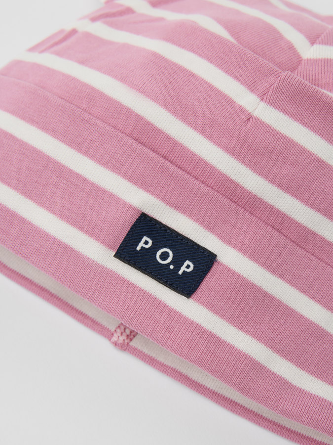 Mössa med öron randig Mössa med öron randig