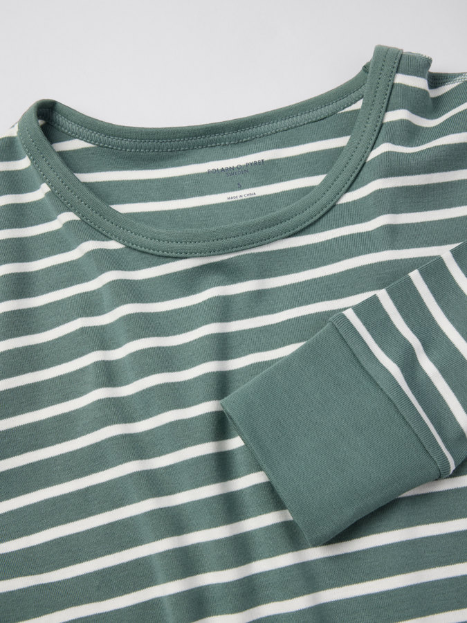 Vuxenset med byxa och tröja randigt Vuxenset med byxa och tröja randigt