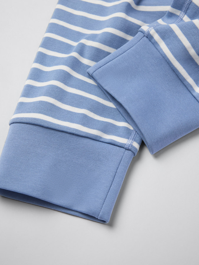 Vuxenset med byxa och tröja randigt